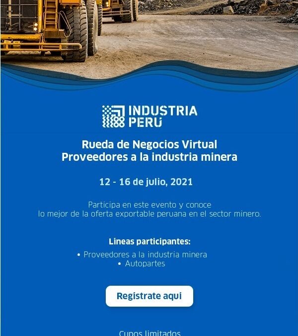 PromPerú organiza la Primera Misión de Innovación para proveedores de la minería chilena de 2021 con colaboración de Softpower