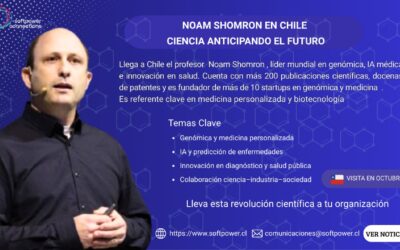 Noam Shomron en Chile: La ciencia que anticipa el futuro